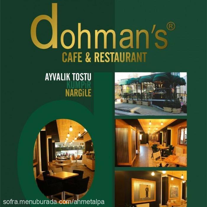Dohmans Cafe & Restaurant, Kalkınma Menü Fotoğrafı