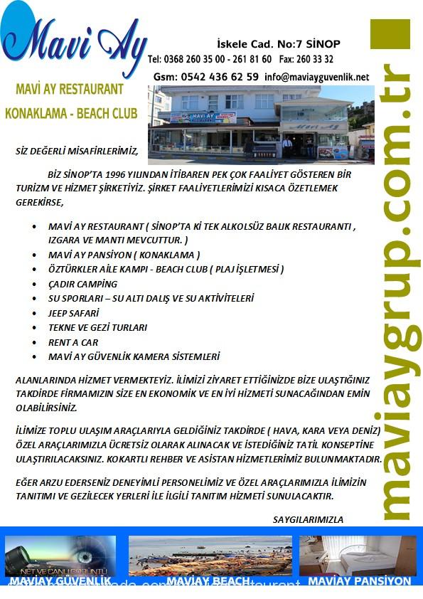 Mavi Ay Restaurant, Camiikebir Menü Fotoğrafı