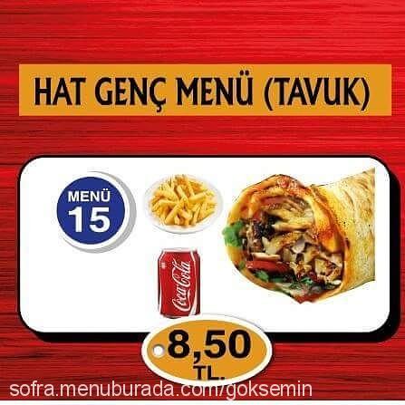 Hat Döner Adana, Turgut Özal Bulvarı Menü Fotoğrafı