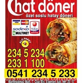 Hat Döner Adana, Turgut Özal Bulvarı Menü Fotoğrafı