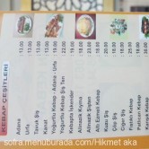 Emin Kebap, İzzetpaşa  Menü Fotoğrafı Orta