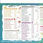 Esvira Balık Rest, Yalı  Menü Fotoğrafı Orta