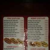 Yeni Köşem Pide Ve Kebap Salonu, Yukarı Ayrancı  Menü Fotoğrafı Orta