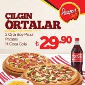 Pasaport Pizza Yıldırım  Bursa, Millet  Menü Fotoğrafı Orta