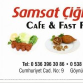 Samsat Çiğköfte, Göynük  Menü Fotoğrafı Orta