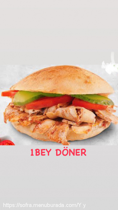 1 Bey Döner, Haznedar Merkez Menü Fotoğrafı