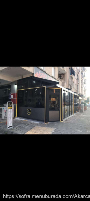 Gözne Ocakbaşı, Pirireis Menü Fotoğrafı