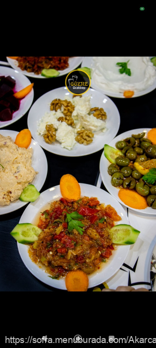 Gözne Ocakbaşı, Pirireis Menü Fotoğrafı