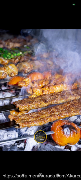 Gözne Ocakbaşı, Pirireis Menü Fotoğrafı