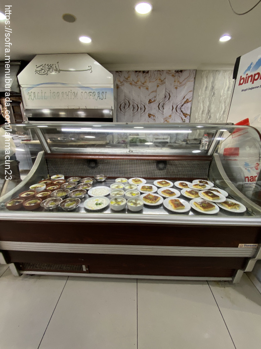 Lahmacun 23, İzzet Paşa Menü Fotoğrafı