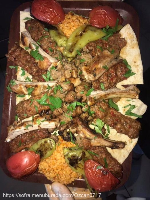 Özcan Kebap, Gazipaşa Menü Fotoğrafı