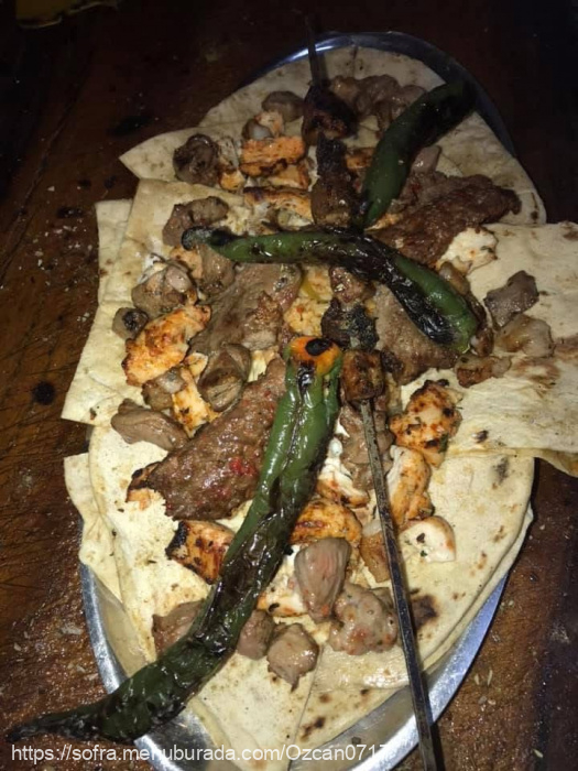 Özcan Kebap, Gazipaşa Menü Fotoğrafı