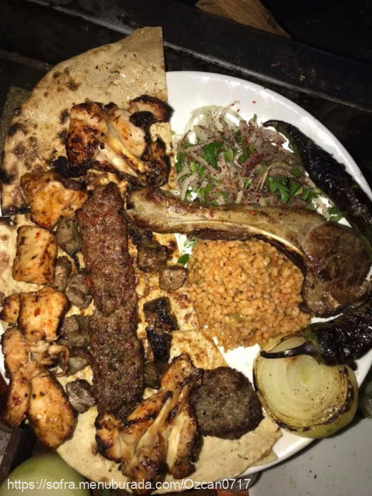 Özcan Kebap, Gazipaşa Menü Fotoğrafı