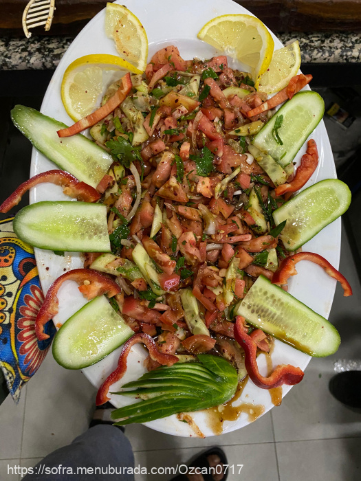 Özcan Kebap, Gazipaşa Menü Fotoğrafı
