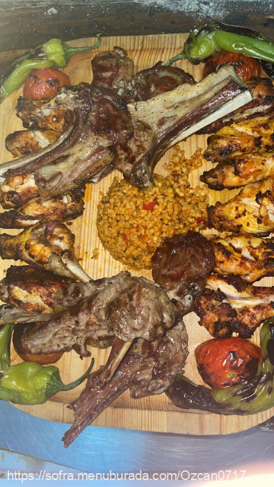 Özcan Kebap, Gazipaşa Menü Fotoğrafı