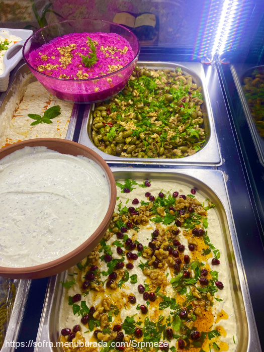 Srp Meze, Sarıgüllük Menü Fotoğrafı