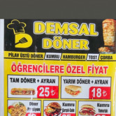 Demsal Döner, Cumhuriyet  Menü Fotoğrafı Orta