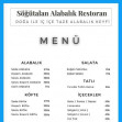 Söğütalan Alabalık Restoran, Söğütalan menü fotoğrafı küçük