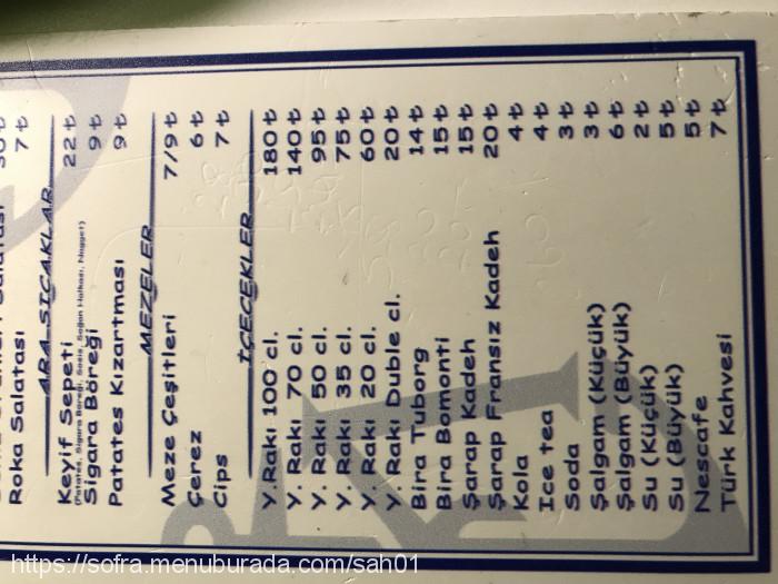 Mir Midye, Çukurova Merkez Menü Fotoğrafı