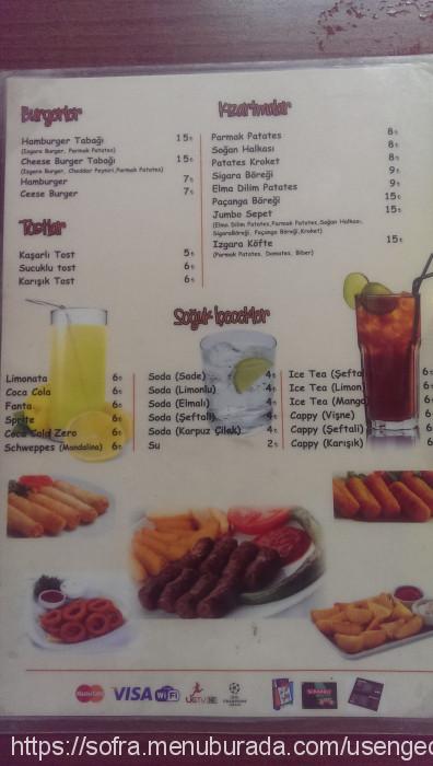 Re Cafe, Kadıköy Menü Fotoğrafı