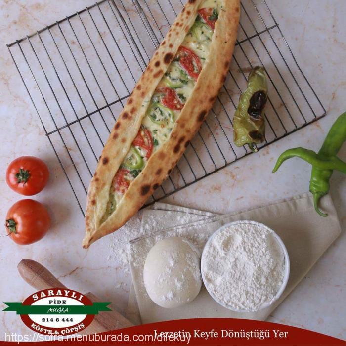 Saraylı Pide, Muslihittin Menü Fotoğrafı