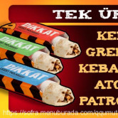 Kebo, Tunalı Hilmi  Menü Fotoğrafı Orta