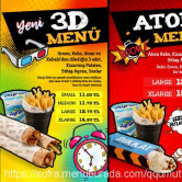 Kebo, Tunalı Hilmi  Menü Fotoğrafı Orta