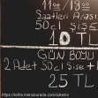 Okboys Coffee, Alsancak menü fotoğrafı küçük