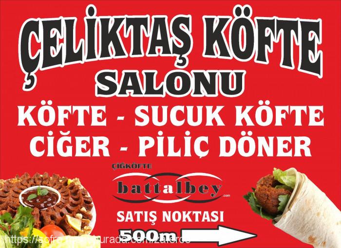 Çeliktaş Köfte Salonu, Akçın Menü Fotoğrafı