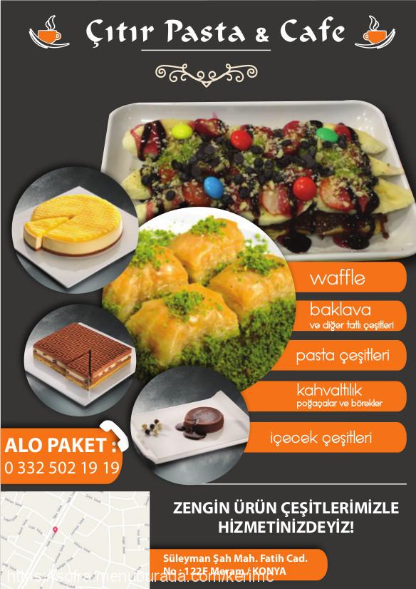 Çıtır Pasta & Cafe Waffle, Süleyman Şah Menü Fotoğrafı