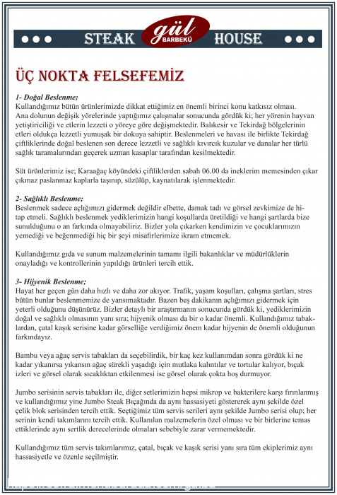 Gül Barbekü, Beylikdüzü Merkez Menü Fotoğrafı