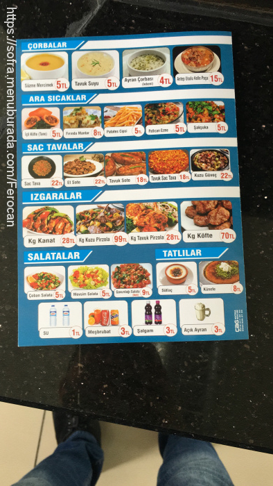 Keyif Li Ocakbaşı Et & Mangal, Talatpaşa Menü Fotoğrafı