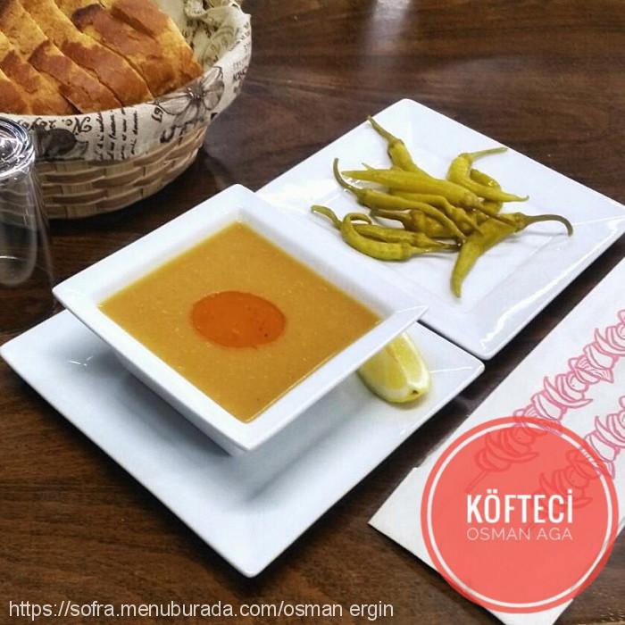 Köfteci Osman Aga, Celaliye Menü Fotoğrafı