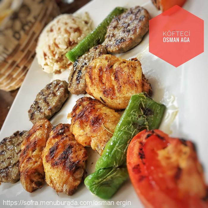 Köfteci Osman Aga, Celaliye Menü Fotoğrafı