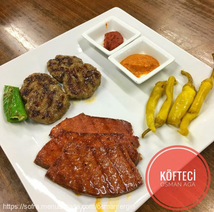 Köfteci Osman Aga, Celaliye Menü Fotoğrafı