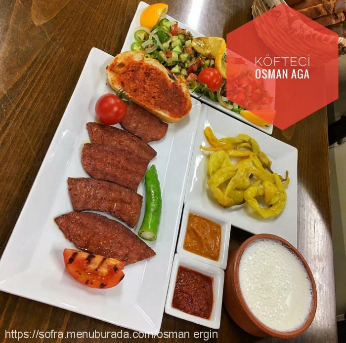 Köfteci Osman Aga, Celaliye Menü Fotoğrafı