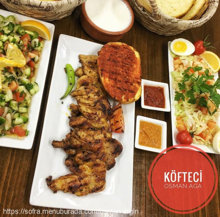 Köfteci Osman Aga, Celaliye Menü Fotoğrafı