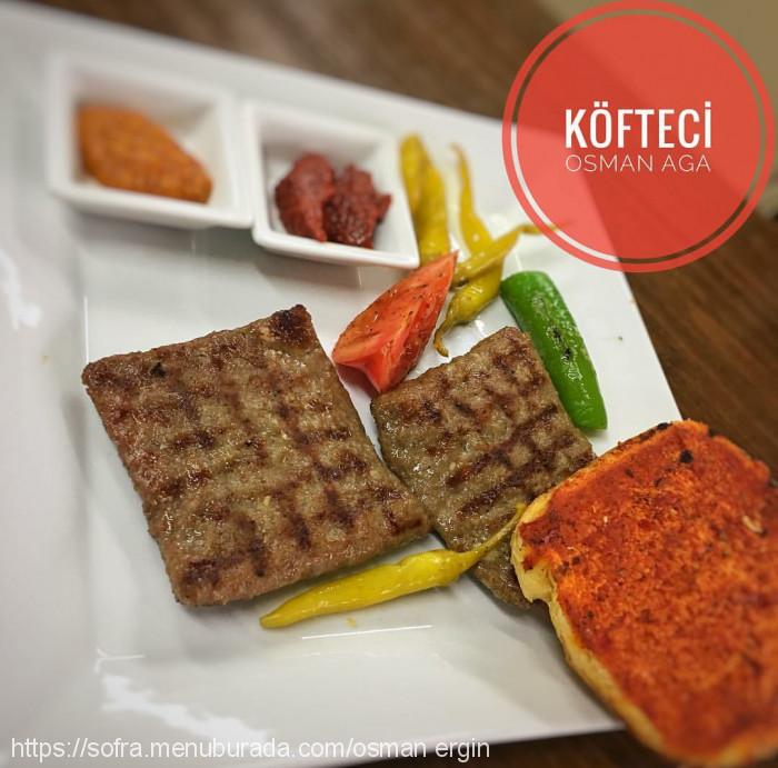 Köfteci Osman Aga, Celaliye Menü Fotoğrafı