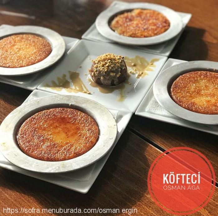 Köfteci Osman Aga, Celaliye Menü Fotoğrafı