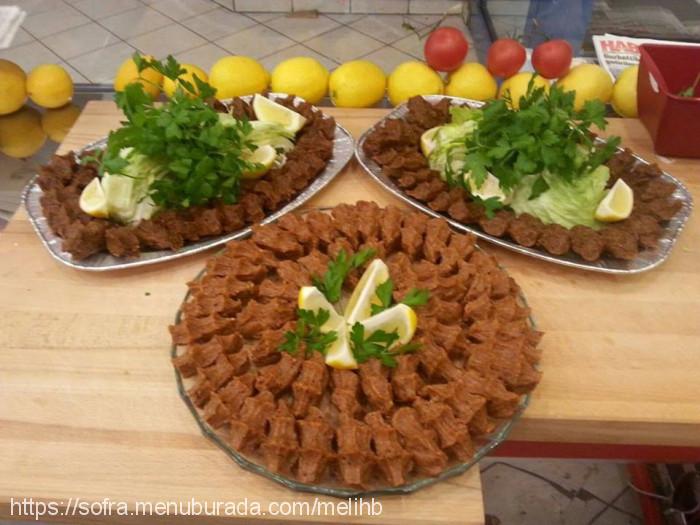 Meşhur Adıyaman Çiğ Köftecisi Ömer Aybak, Yaşamkent Menü Fotoğrafı