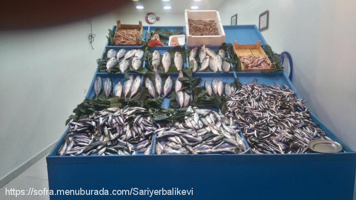 Sarıyer Balık Evi, Fındıklı Menü Fotoğrafı