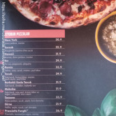 Bafetto Pizza, Caddebostan  Menü Fotoğrafı Orta