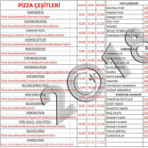 Buenos Pizza, Kırıkhan  Menü Fotoğrafı Orta