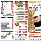 Dedemin Yeri Sandwich, Öveçler  Menü Fotoğrafı Orta
