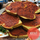 Köfteci Osman Aga, Celaliye  Menü Fotoğrafı Orta