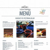 Pavlika Cafe, Kalkınma  Menü Fotoğrafı Orta