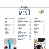 Pavlika Cafe, Kalkınma  Menü Fotoğrafı Orta