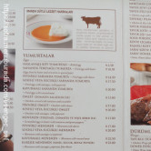 Saray Muhallebecisi, Fenerbahçe  Menü Fotoğrafı Orta