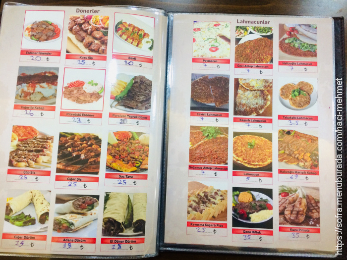 Hafızoğlu Lahmacun Kebap Salonu, Arnavutköy Merkez Menü Fotoğrafı