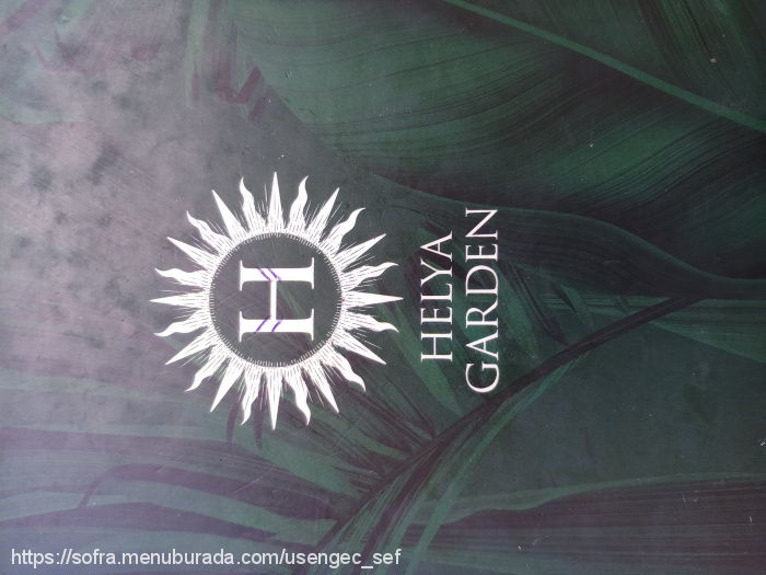 Helya Cafe, Büyükada Menü Fotoğrafı